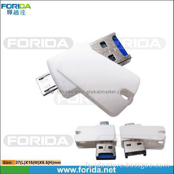 mulitfunction otg mobile card reader for cellphone and computer